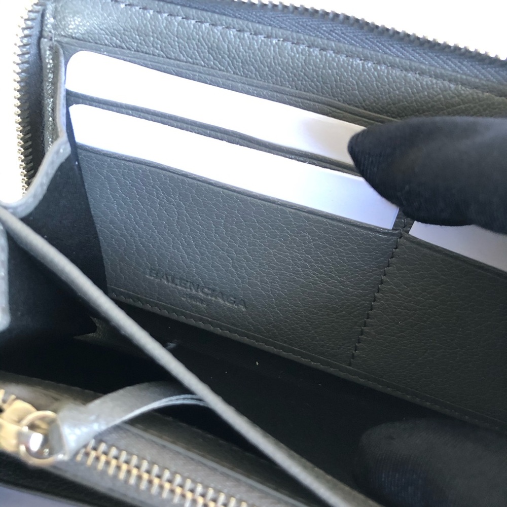 Balenciaga Metallic Edge Wallet - Picture 5 of 7